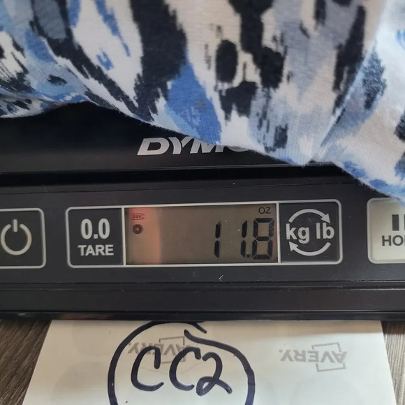 Ruby Red Women's Pullover Sweater Size Large Blue Kangaroo Pocket Long Sleeve - Picture 9 of 9